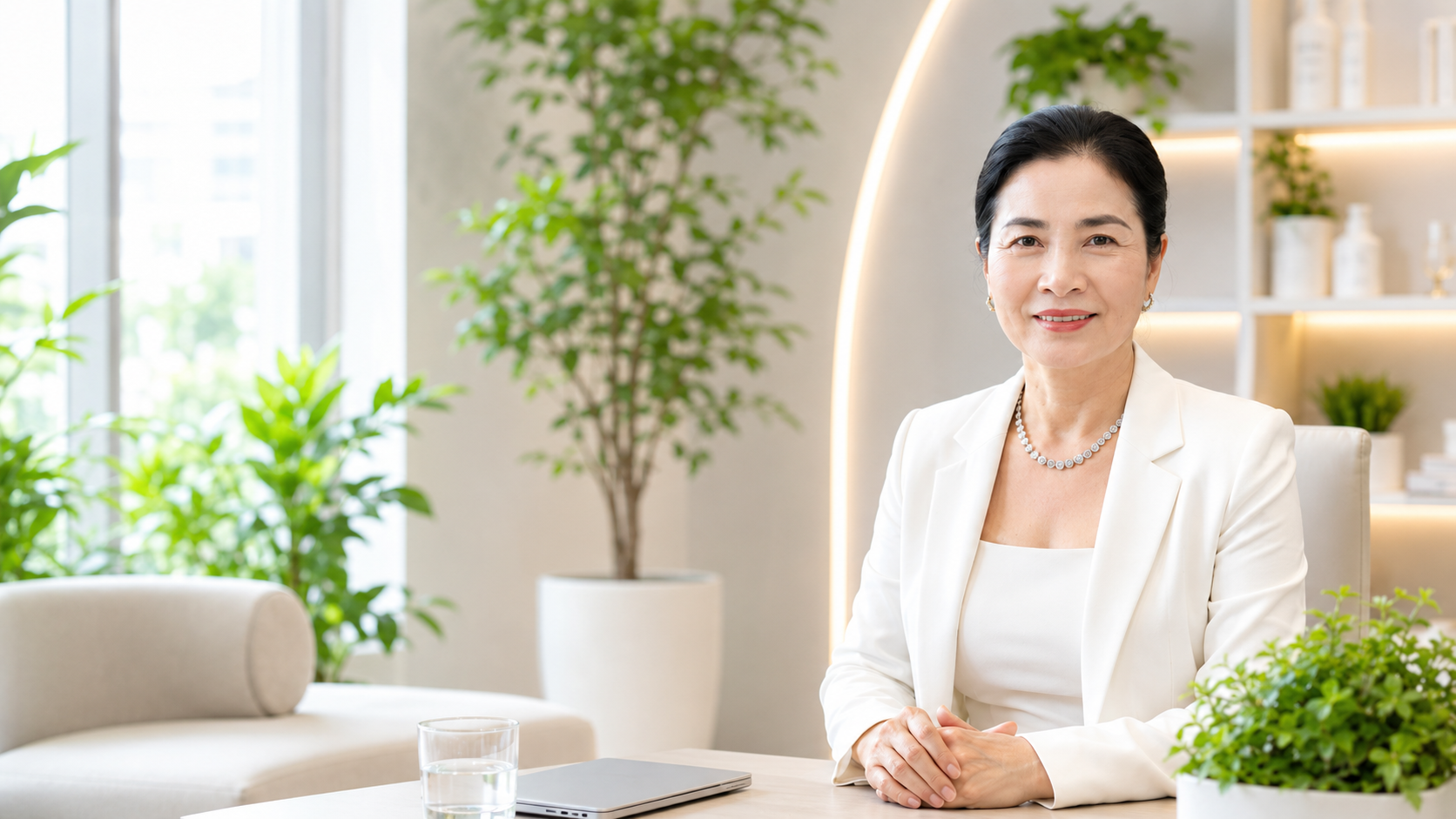 Chuyên gia Nguyễn Thị Nghĩa tại không gian chăm sóc sức khỏe chủ động
