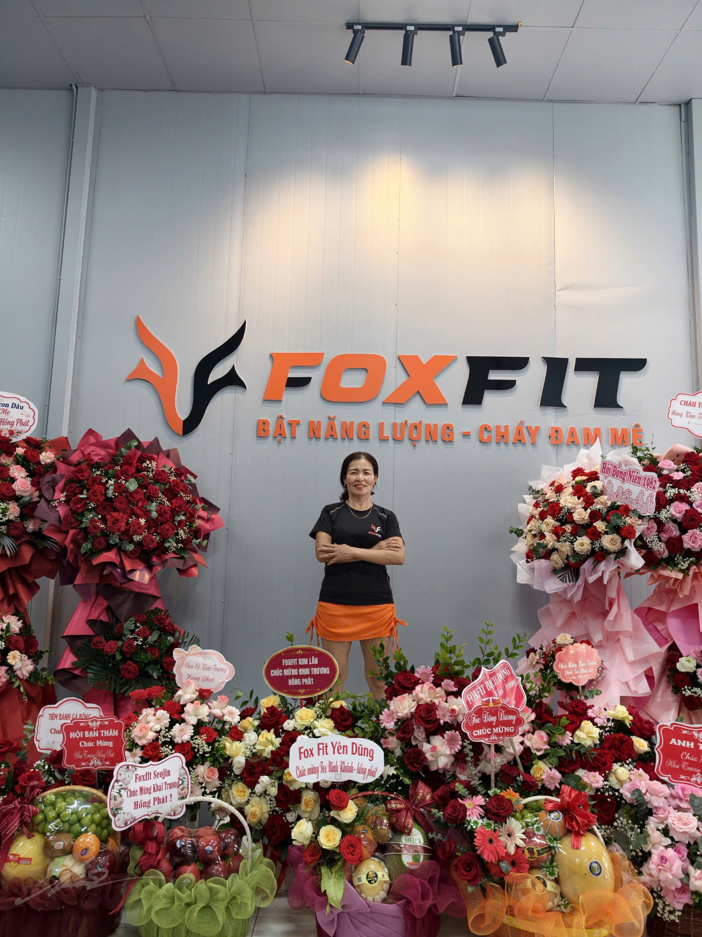 Ngày khai trương phòng tập FOXFIT